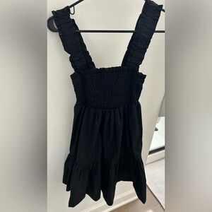 Abercrombie smocked bodice mini summer dress